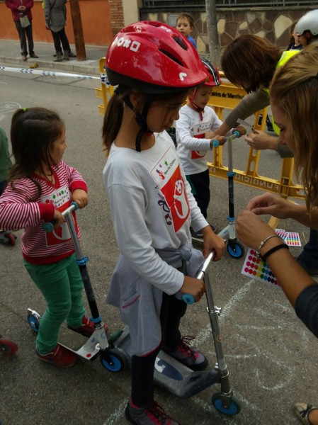 Concentració de patinets 'Kilòmetres de Solidaritat'