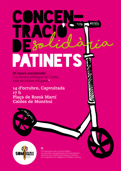 Concentració de patinets