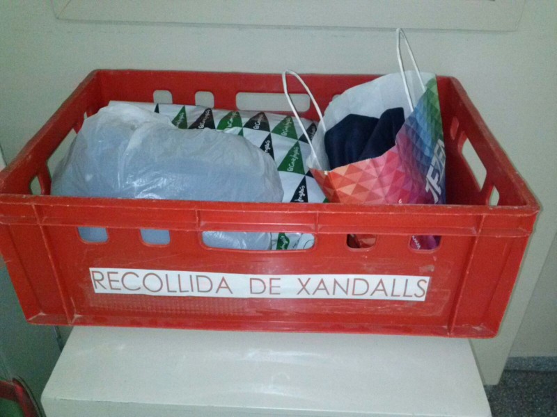 recollida de xandalls